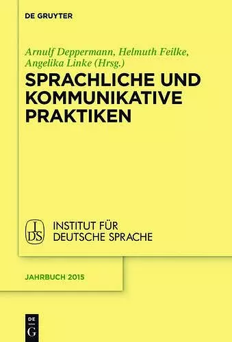 Sprachliche und kommunikative Praktiken cover