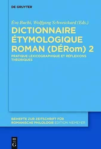 Dictionnaire Étymologique Roman (DÉRom) 2 cover