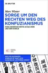 Sorge um den Rechten Weg des Konfuzianismus cover