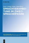 Sprachverarbeitung im Zweitspracherwerb cover