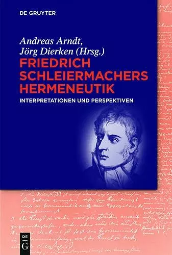 Friedrich Schleiermachers Hermeneutik cover