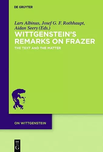 Wittgenstein’s Remarks on Frazer cover