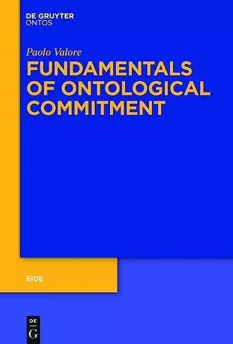 Fundamentals of Ontological Commitment cover