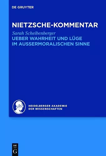 Kommentar zu Nietzsches "Ueber Wahrheit und Lüge im aussermoralischen Sinne" cover