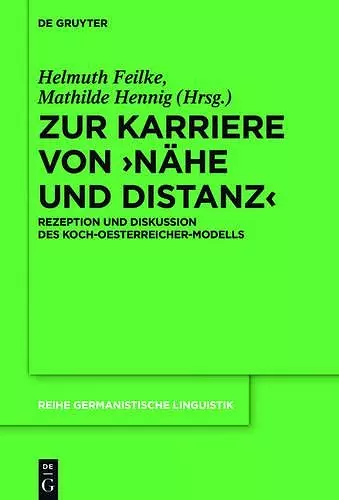 Zur Karriere von >Nähe und Distanz cover