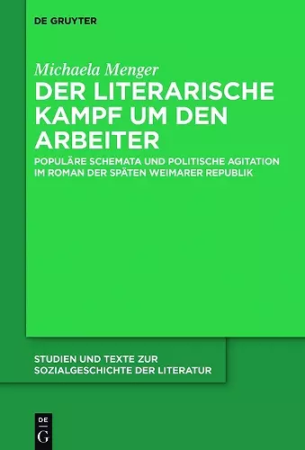 Der literarische Kampf um den Arbeiter cover