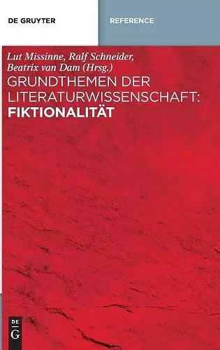 Grundthemen Der Literaturwissenschaft: Fiktionalität cover