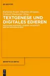 Textgenese und digitales Edieren cover