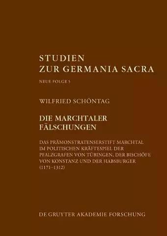 Die Marchtaler Fälschungen cover