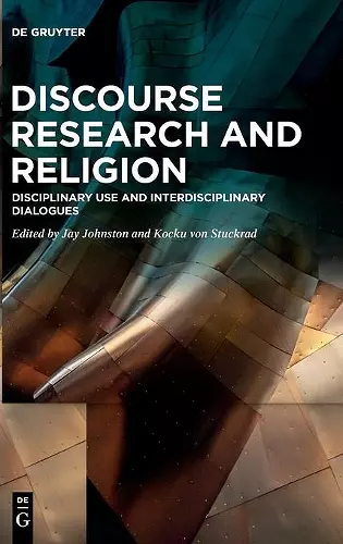 Discourse Research and Religion cover