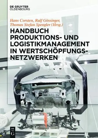 Handbuch Produktions- Und Logistikmanagement in Wertschöpfungsnetzwerken cover