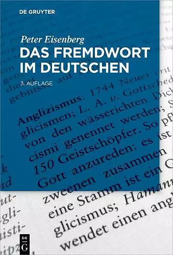 Das Fremdwort im Deutschen cover