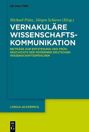 Vernakuläre Wissenschaftskommunikation cover