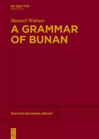 A Grammar of Bunan cover