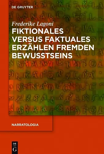 Fiktionales versus faktuales Erzählen fremden Bewusstseins cover