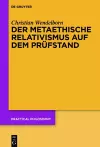 Der metaethische Relativismus auf dem Prüfstand cover
