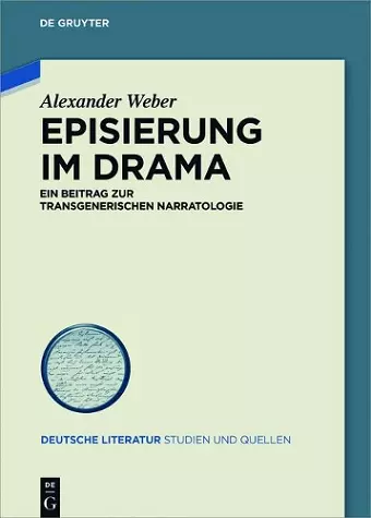 Episierung im Drama cover