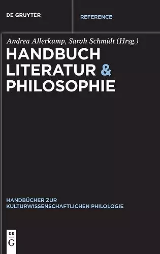 Handbuch Literatur & Philosophie cover