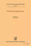 Otfrids Evangelienbuch cover