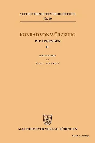 Die Legenden II cover