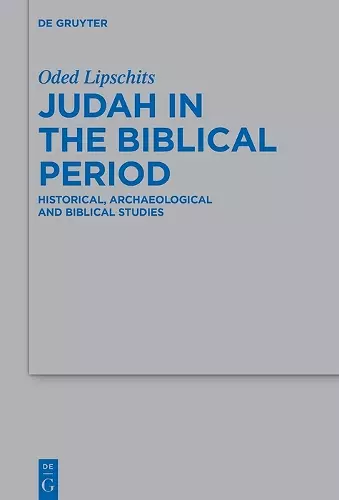 Judah in the Biblical Period cover