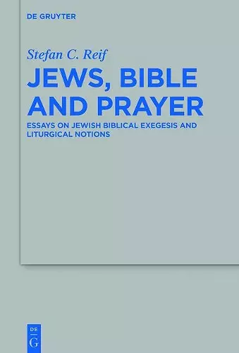 Jews, Bible and Prayer cover