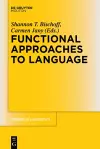 Functional Approaches to Language cover