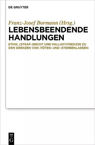 Lebensbeendende Handlungen cover