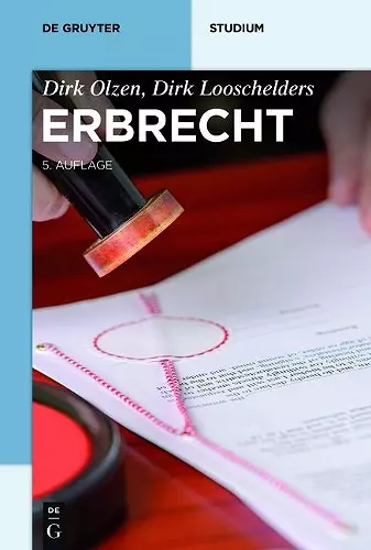 Erbrecht cover