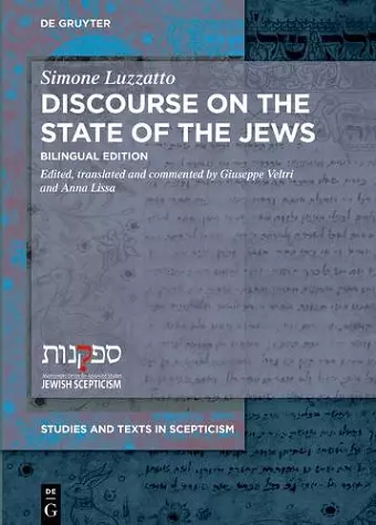 Discourse on the State of the Jews cover
