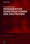 Nonagentive Konstruktionen Des Deutschen cover