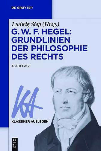 G. W. F. Hegel cover