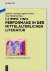 Stimme und Performanz in der mittelalterlichen Literatur cover