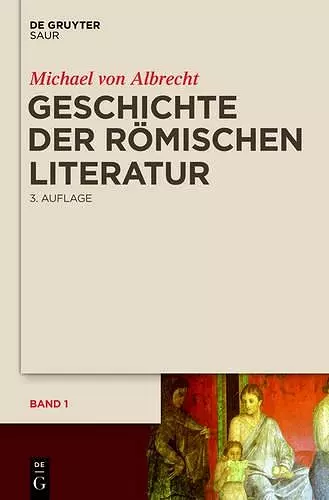 Geschichte der römischen Literatur cover