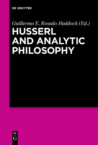 Husserl and Analytic Philosophy cover