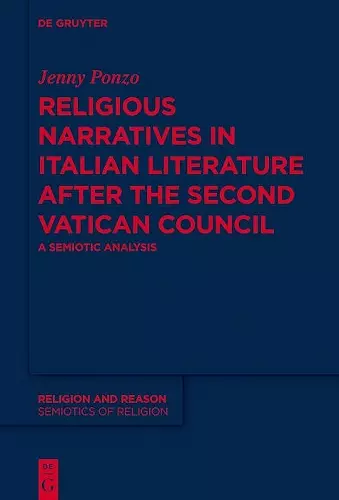 Religious Narratives in Italian Literature after the Second Vatican Council cover