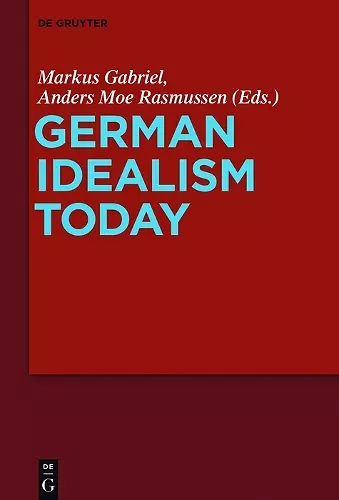 German Idealism Today cover