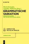 Grammatische Variation cover