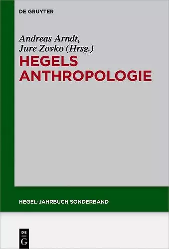 Hegels Anthropologie cover