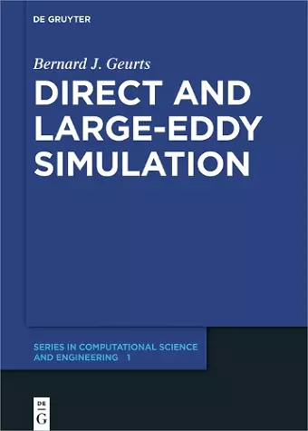 Direct and Large-Eddy Simulation cover