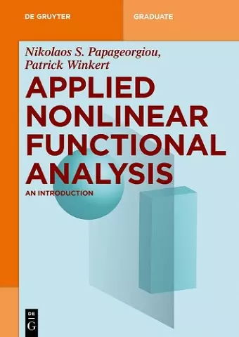 Applied Nonlinear Functional Analysis cover