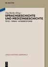 Sprachgeschichte und Medizingeschichte cover