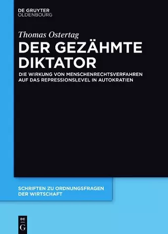 Der Gezähmte Diktator cover