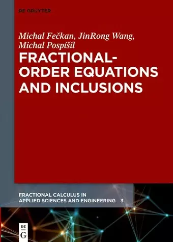 Fractional-Order Equations and Inclusions cover