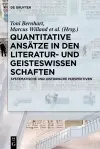 Quantitative Ansätze in den Literatur- und Geisteswissenschaften cover