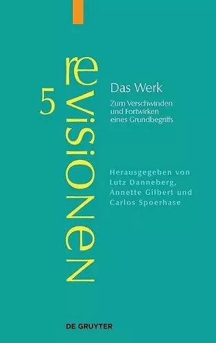 Das Werk cover