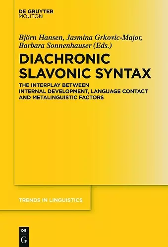 Diachronic Slavonic Syntax cover
