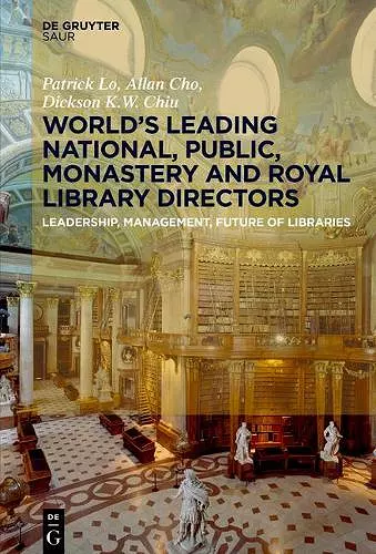 World´s Leading National, Public, Monastery and Royal Library Directors cover