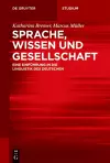 Sprache, Wissen Und Gesellschaft cover