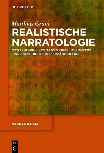 Realistische Narratologie cover